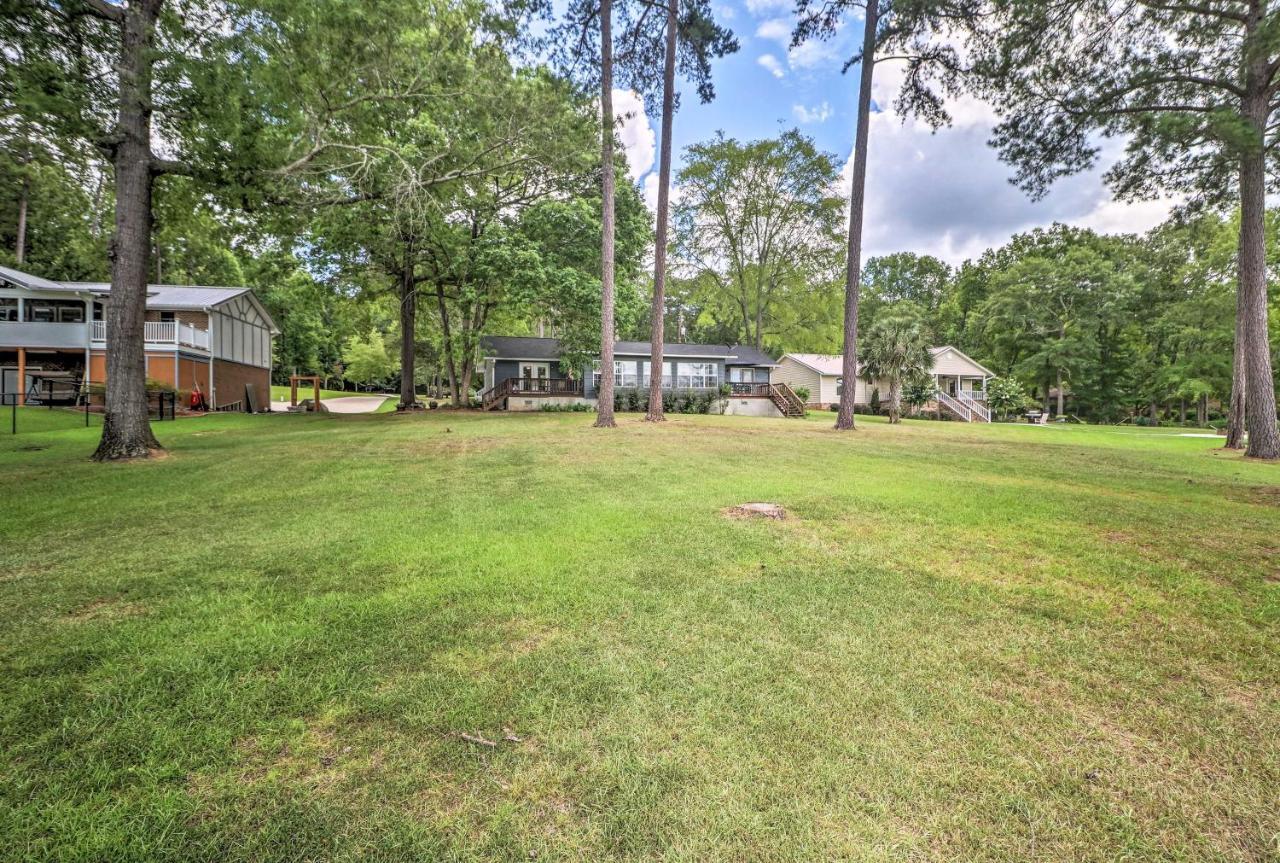 Waterfront Lake Sinclair Home With Boat Dock! 밀리지빌 외부 사진